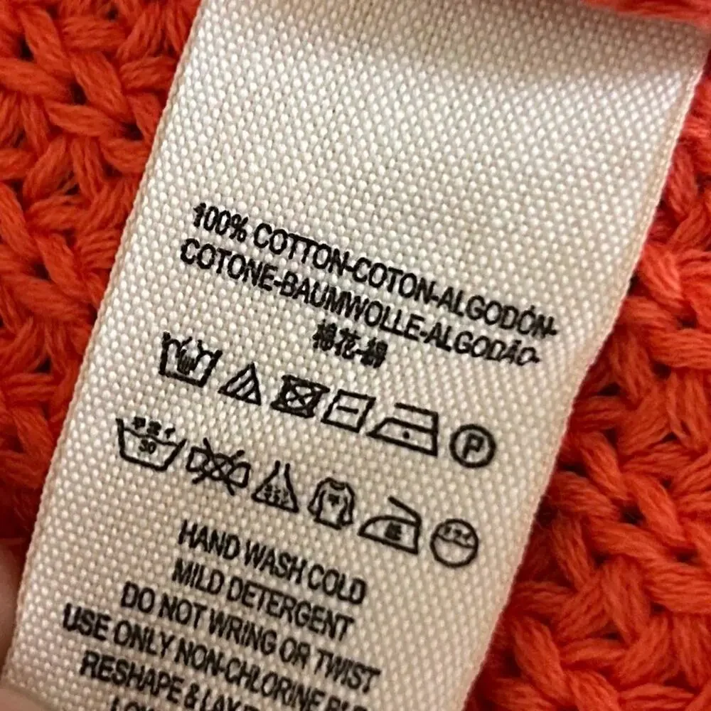 Free People Damsel Knit Bell‎ Sleeve Pullover Sweater Coral Size Small